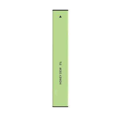 1.2ml 처분할 수 있는 소형 전자 담배 비 다시 채울 수 있는 카트리지 Vape 펜